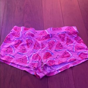 Watermelon pj shorts